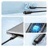 Kabel USB C - USB C 480Mb/s 240W 3m Baseus Tungsten Gold CAWJ040201 - czarny